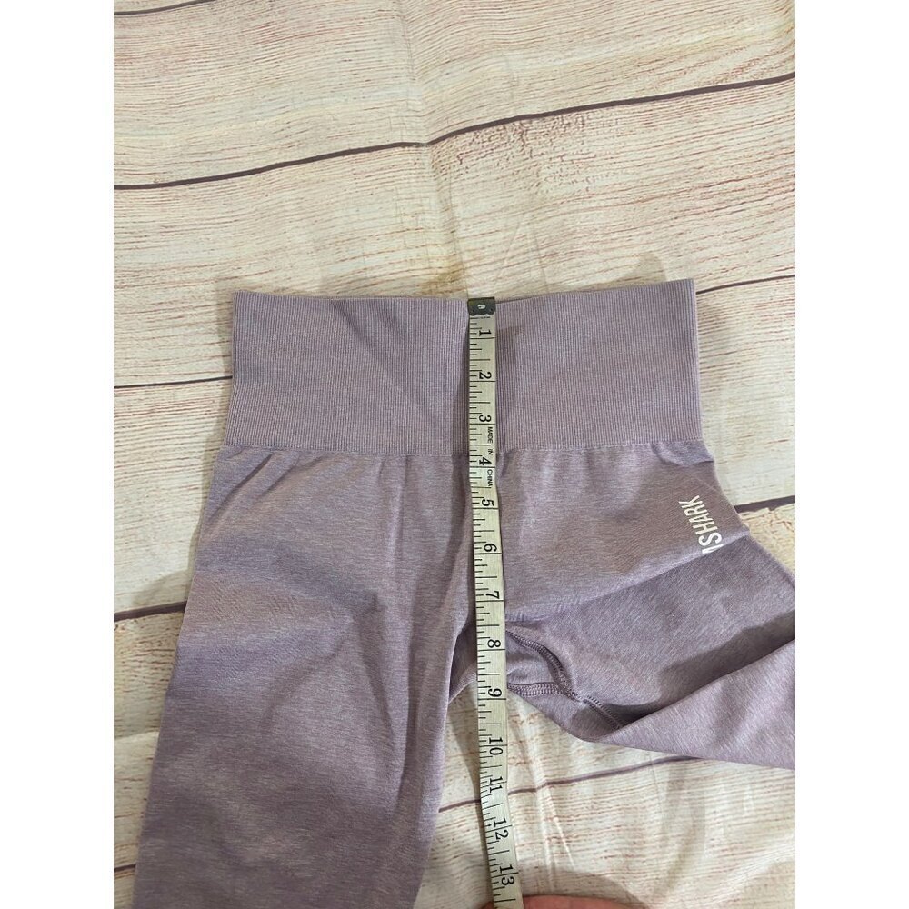 GymShark Women's Heather Lavender Seemless Leggings - XS - Picture 8 of 14